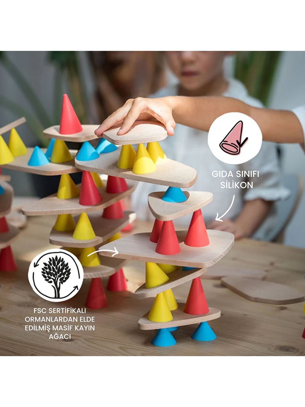 Piks Yapı ve Denge Oyunu 64 Parça-4