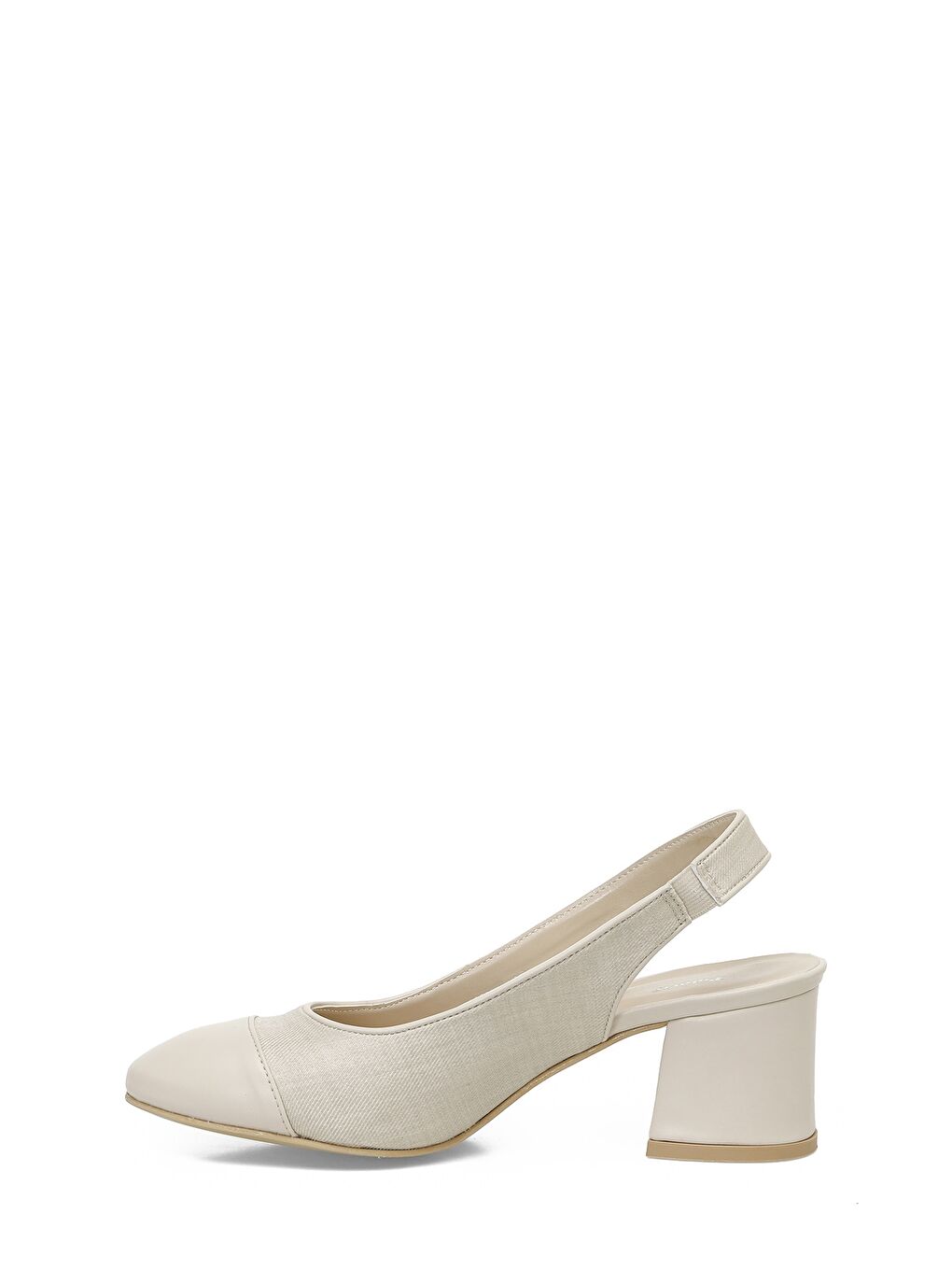 325020.Z 5FX Bej Kadın Topuklu Ayakkabı-2