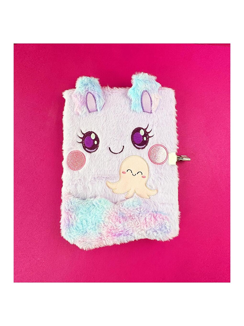 A4 Ebatında 100 Yaprak Pelüş Defter-2