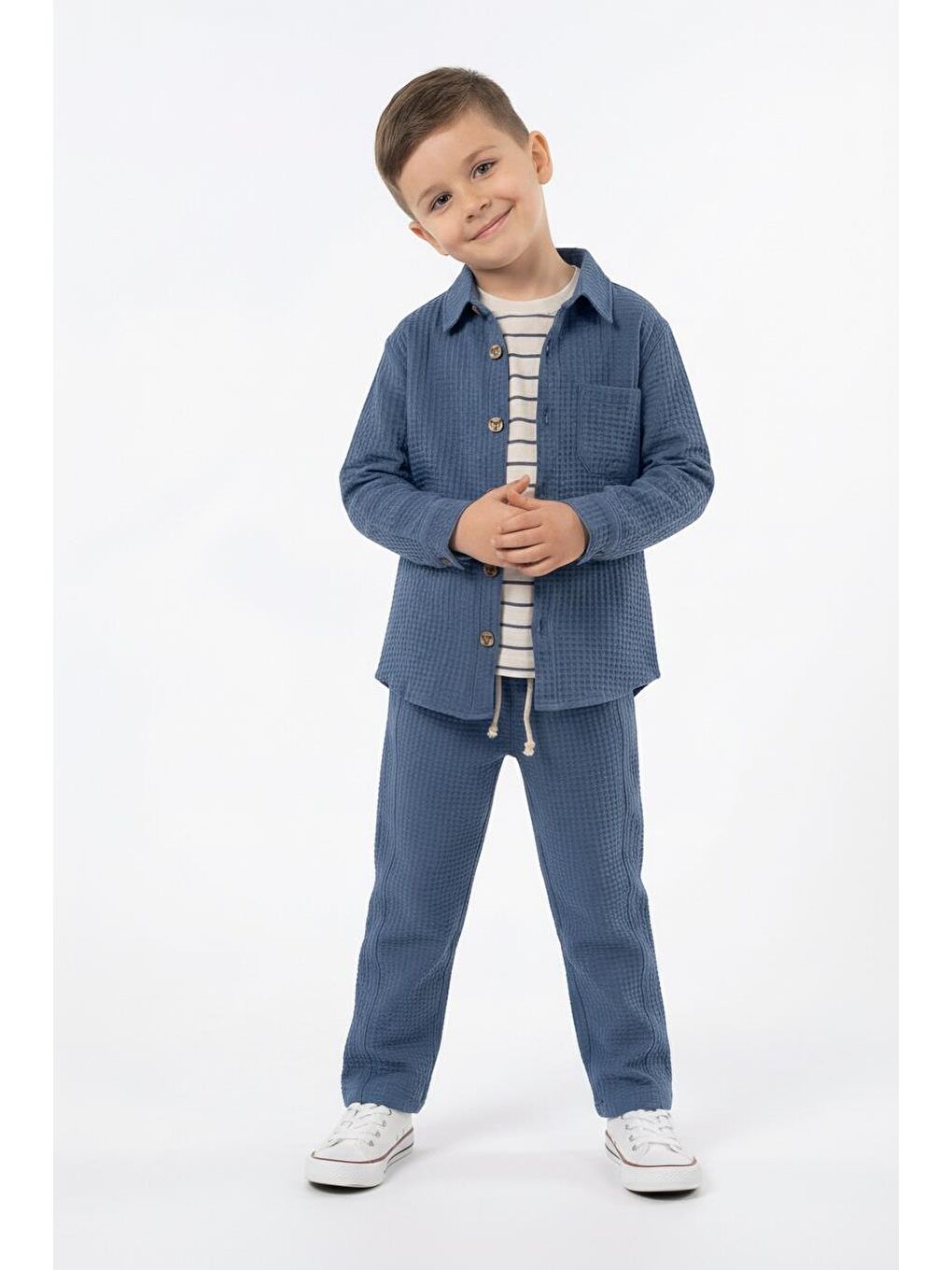 İndigo Mevsimlik Casual 3lü Takım-2