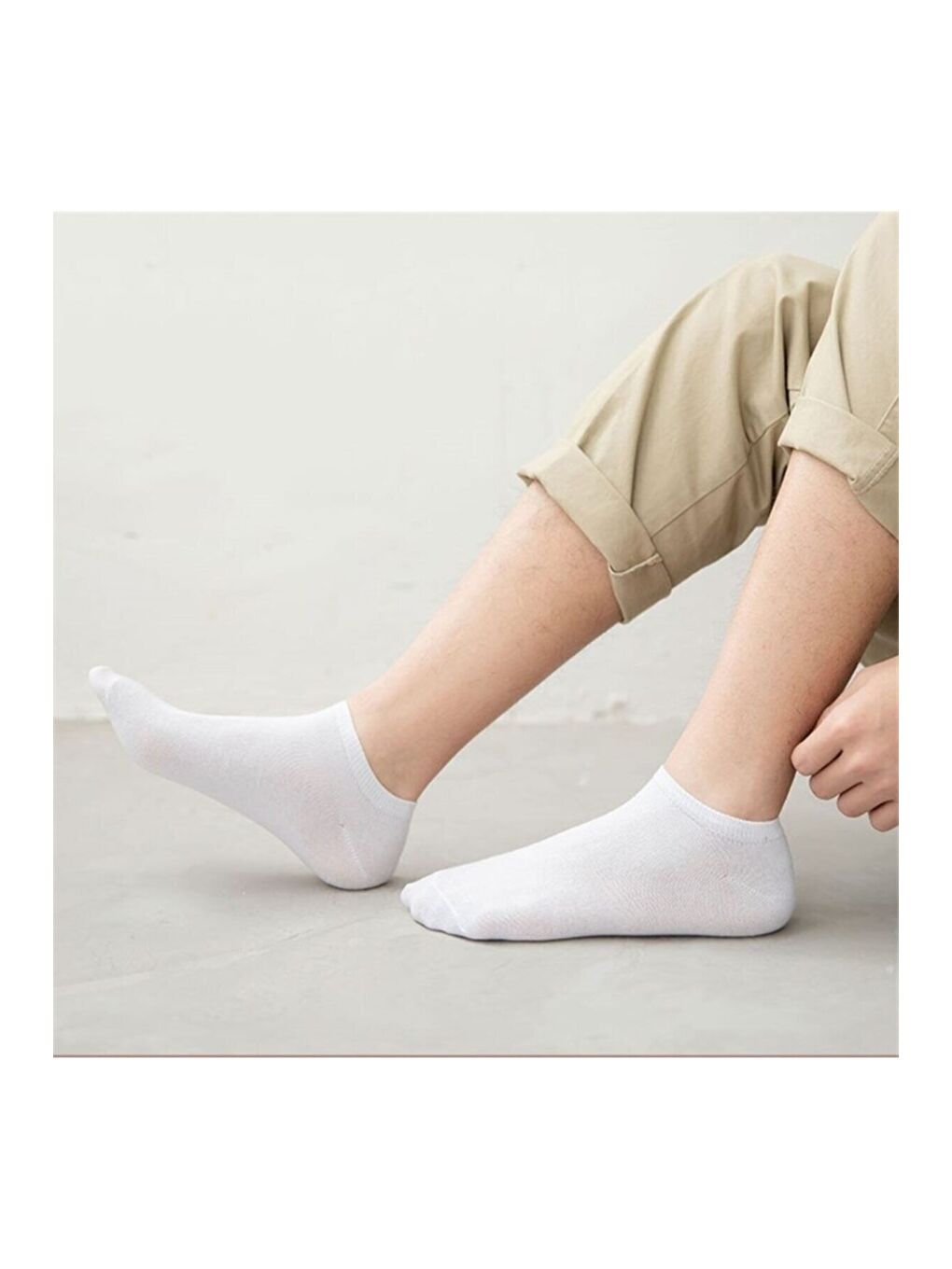 Karışık Unisex Yazlık Patik Çorap 5 'li Extra Rahat-1