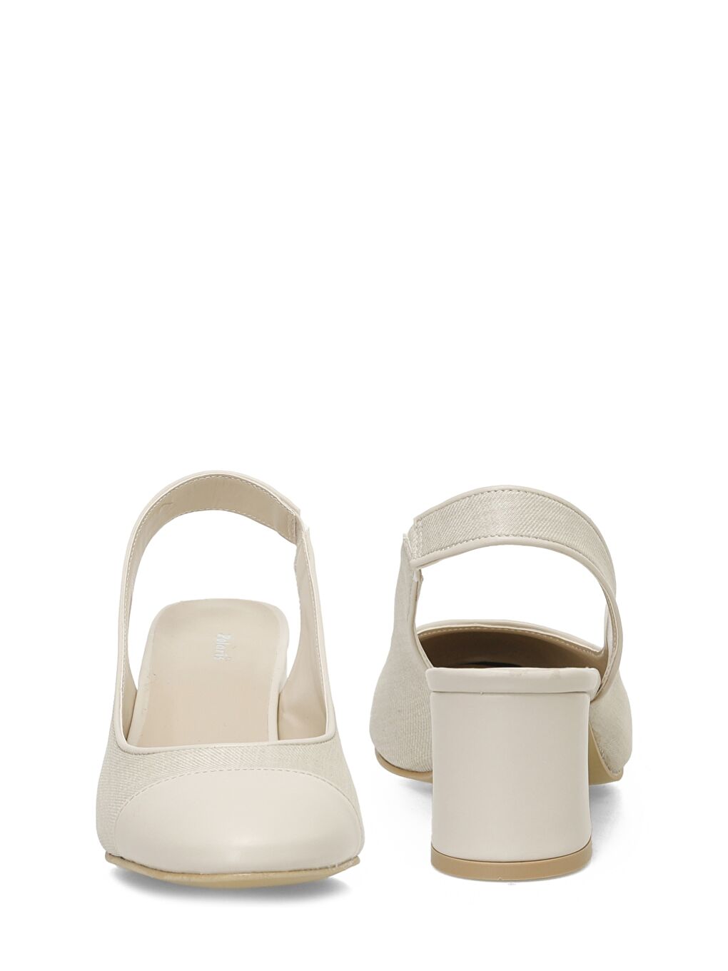 325020.Z 5FX Bej Kadın Topuklu Ayakkabı-4