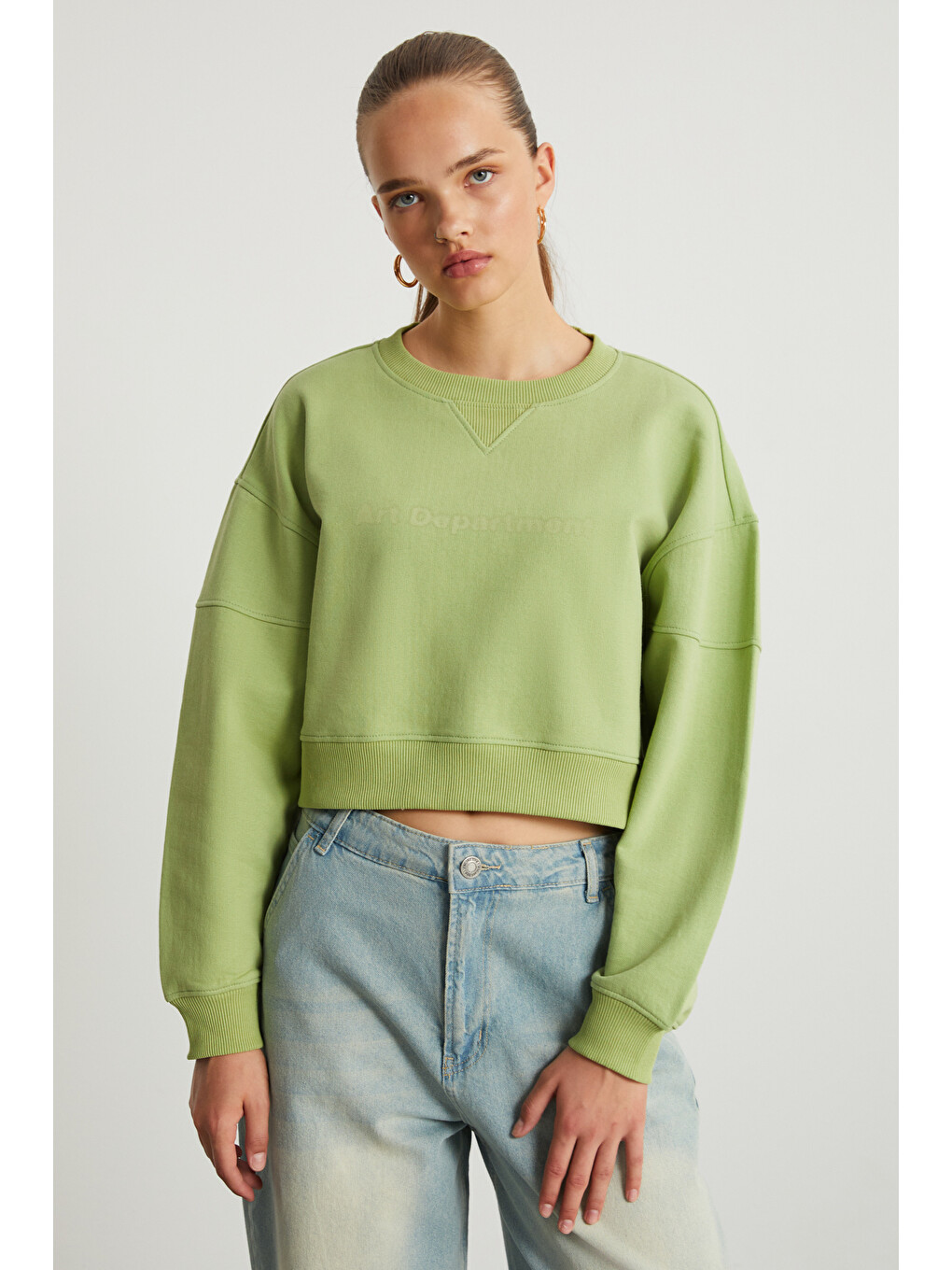 Danbı Kadın Yeşil Sweatshirt