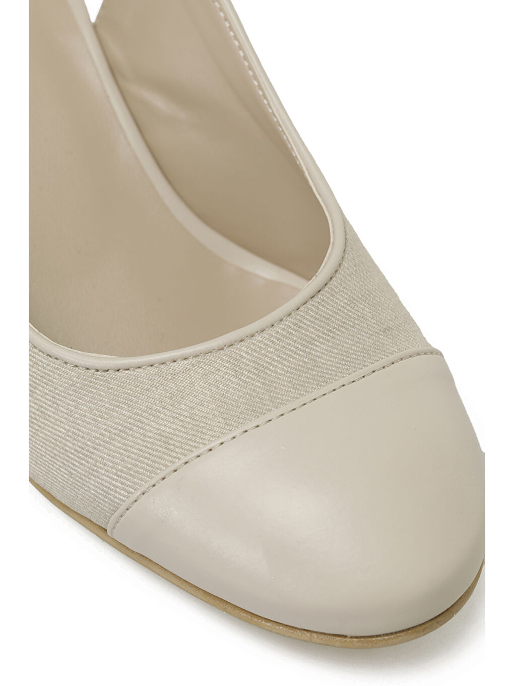 325020.Z 5FX Bej Kadın Topuklu Ayakkabı-6