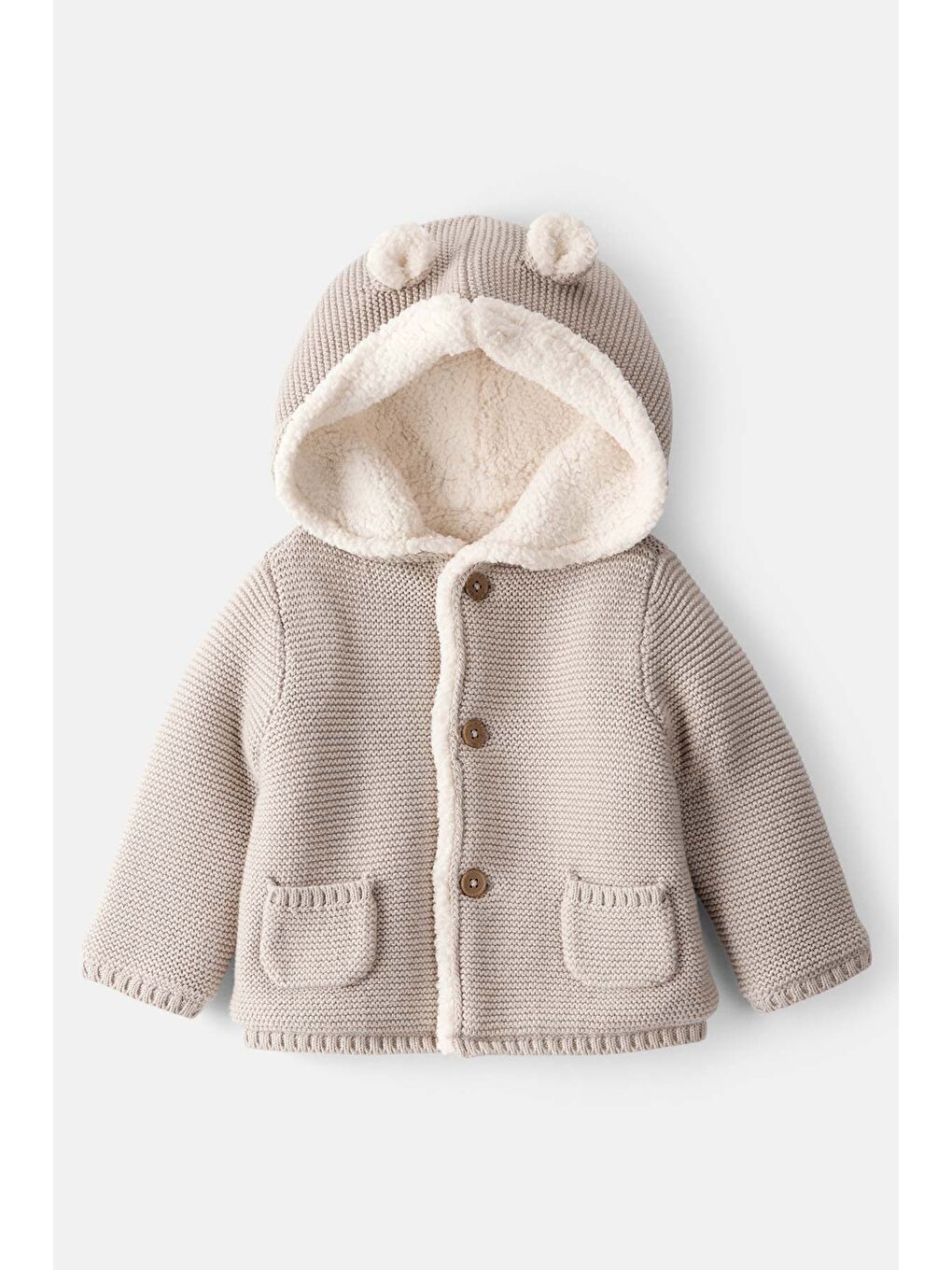 Bebek Bebek Gri Hırka