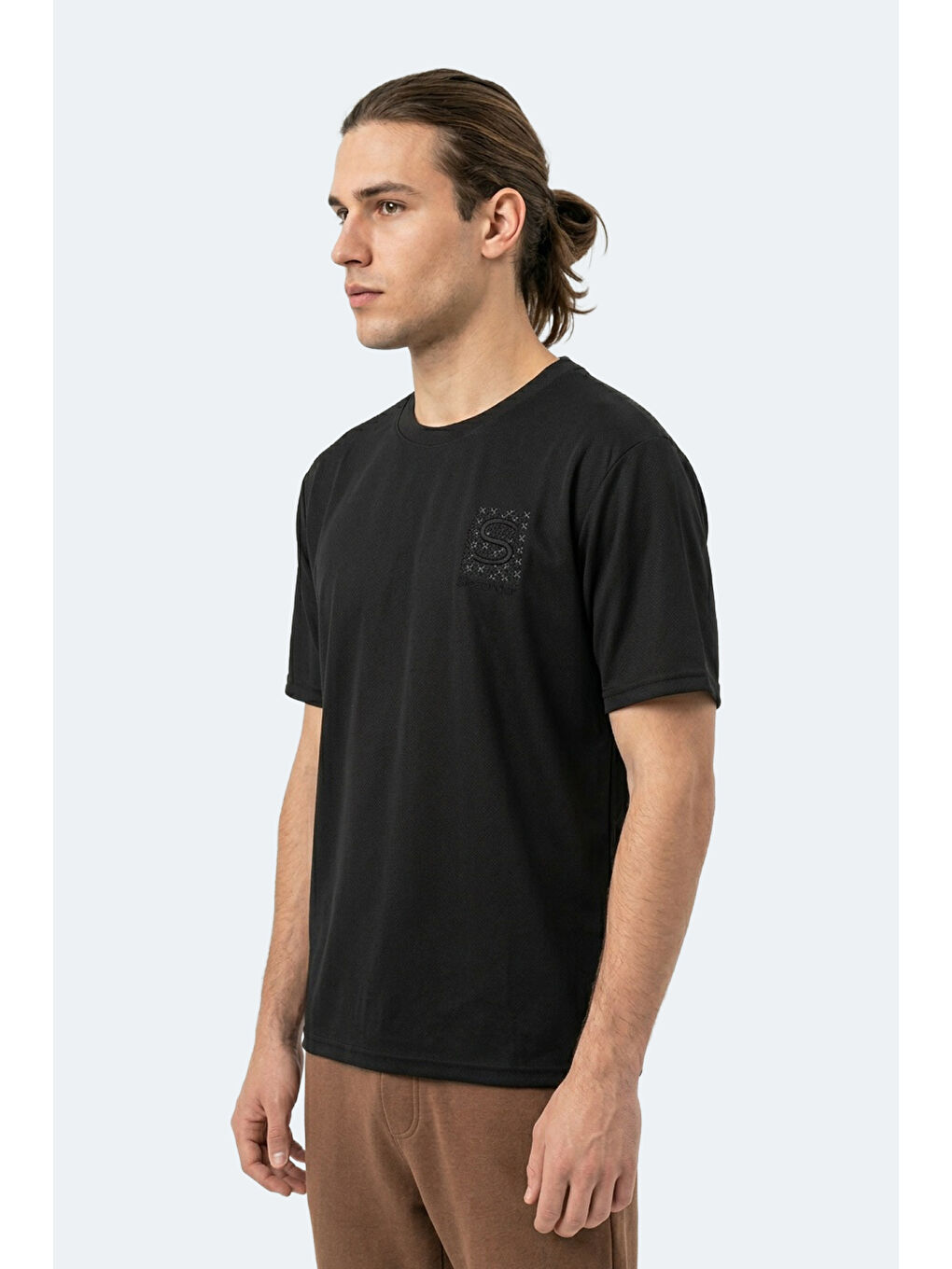 ZEGNA Erkek Siyah Tişört-5