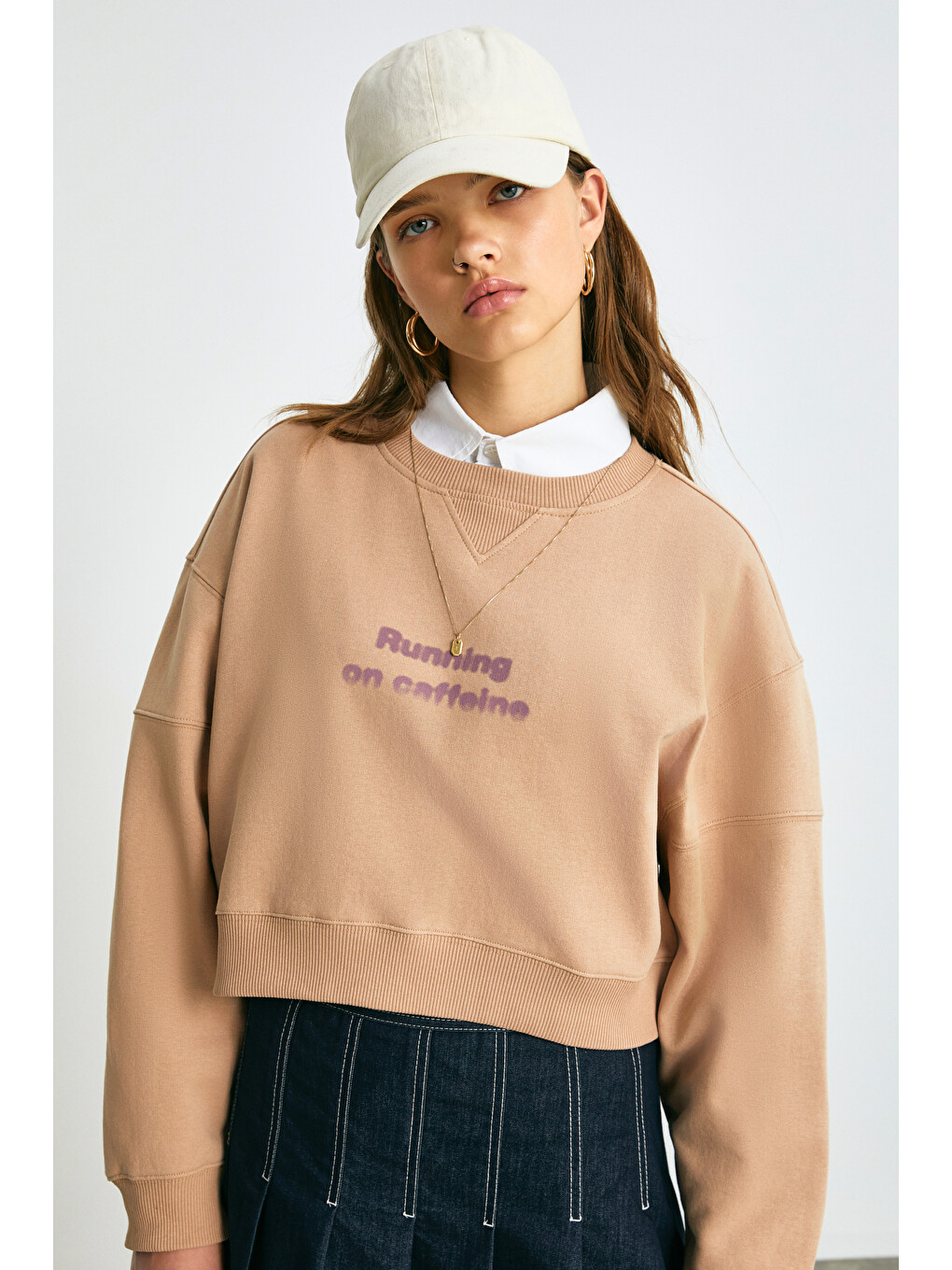 Danbı Kadın Kahverengi Sweatshirt