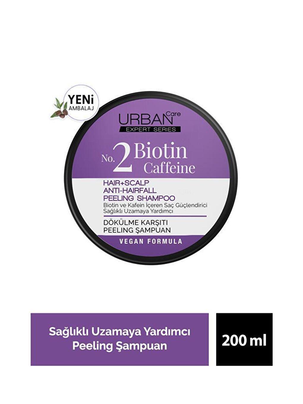 Urban Care Expert Biotin ve Kafein Dökülme Karşıtı 3'lü Set-Hızlı Uzamaya Yardımcı-Vegan - 2