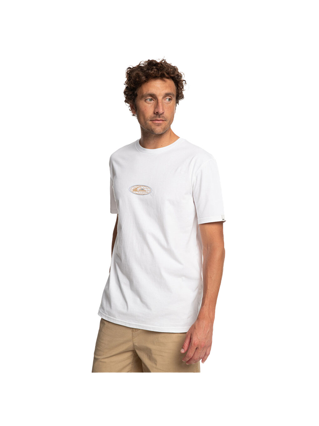 Beyaz Onthegrid Erkek Renkli Tişört-1