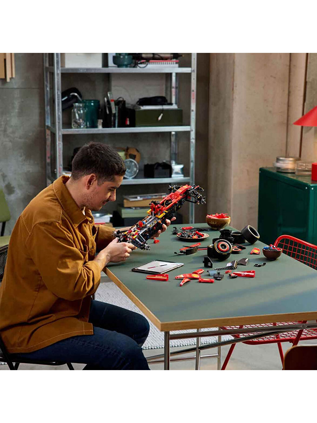 Technic Ferrari SF-24 F1 Araba 42207-6