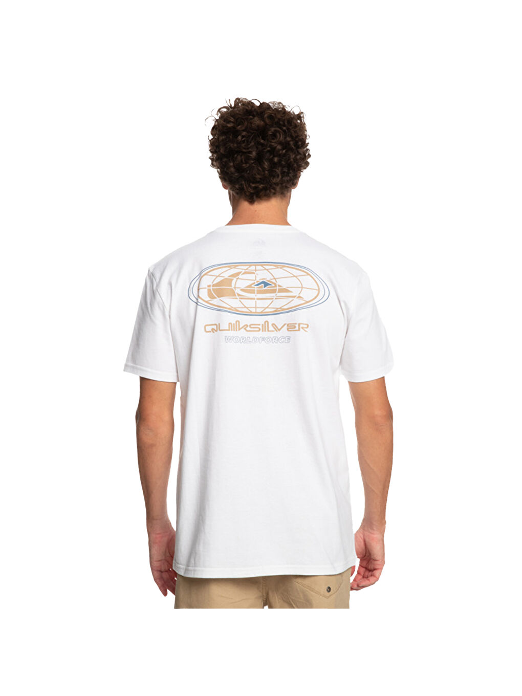 Beyaz Onthegrid Erkek Renkli Tişört-2