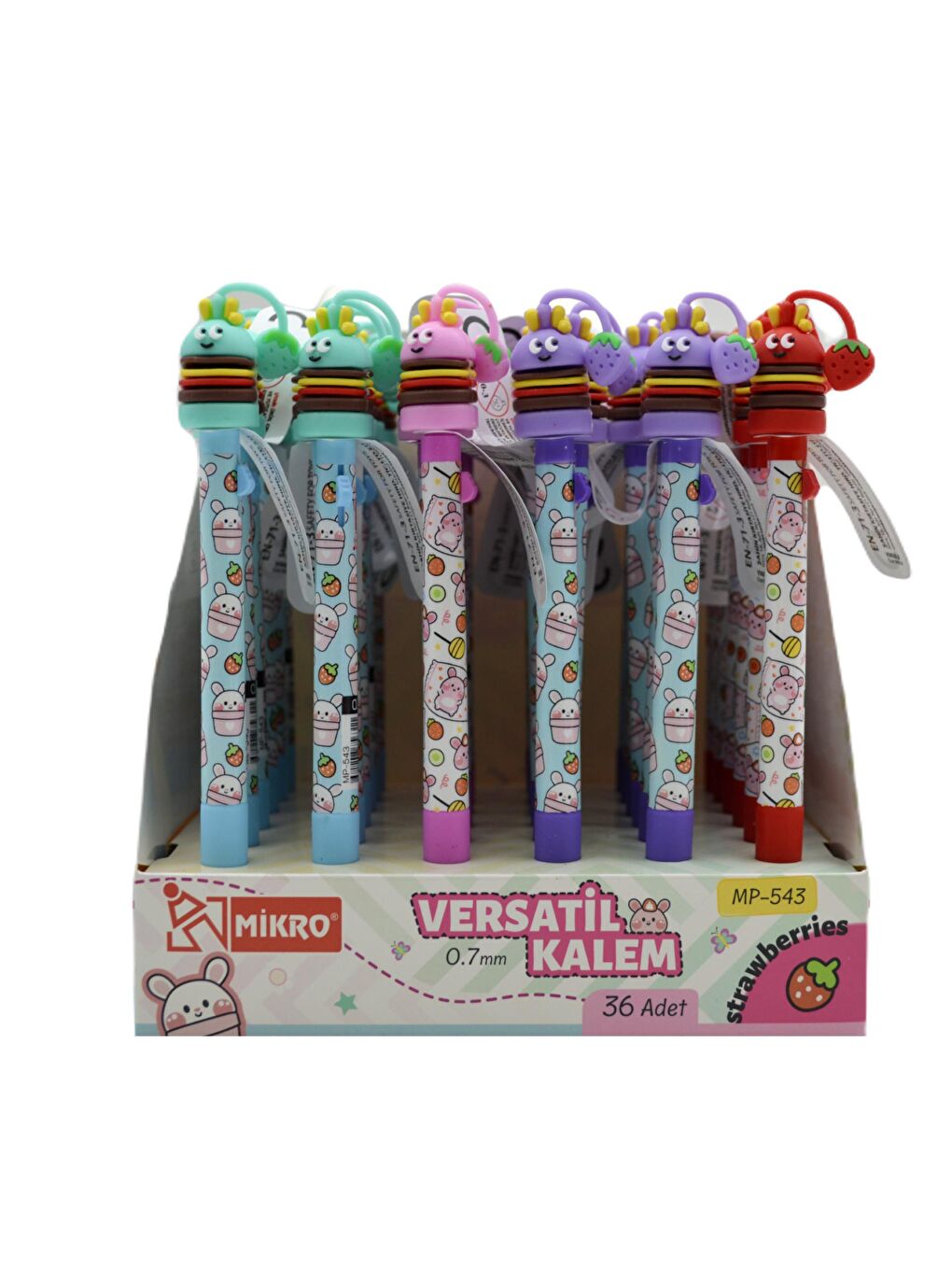 Versatil Strawberries Uçlu Kalem 0.7 MP-543 1 Adet-4