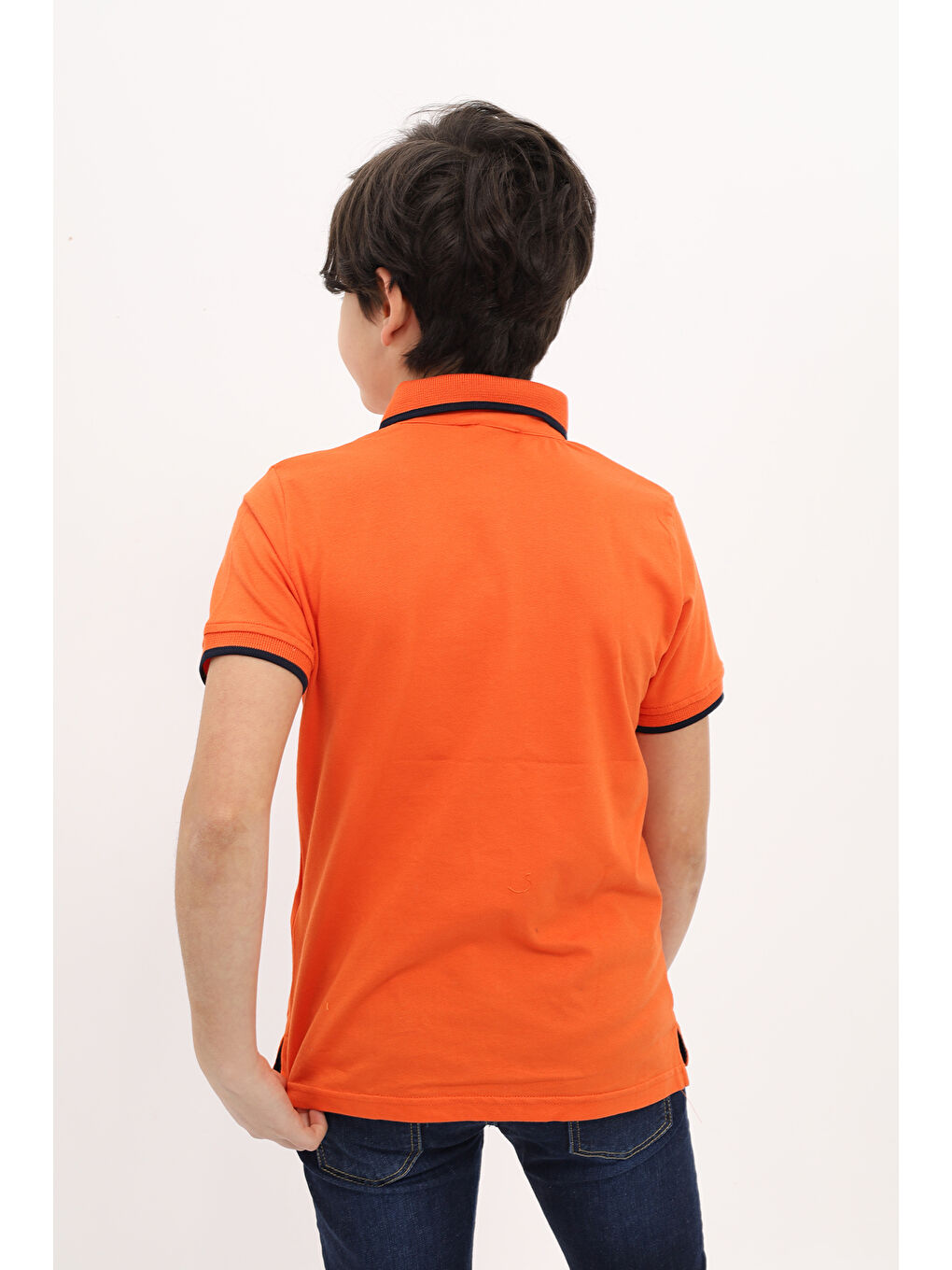 Turuncu Erkek Çocuk Tişört-3