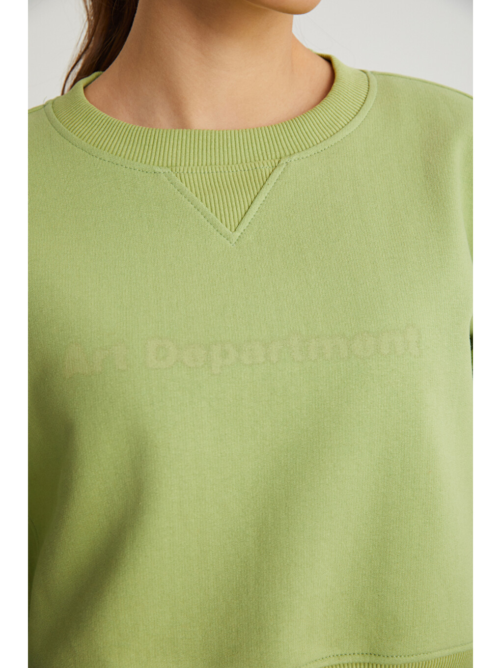 Danbı Kadın Yeşil Sweatshirt-4
