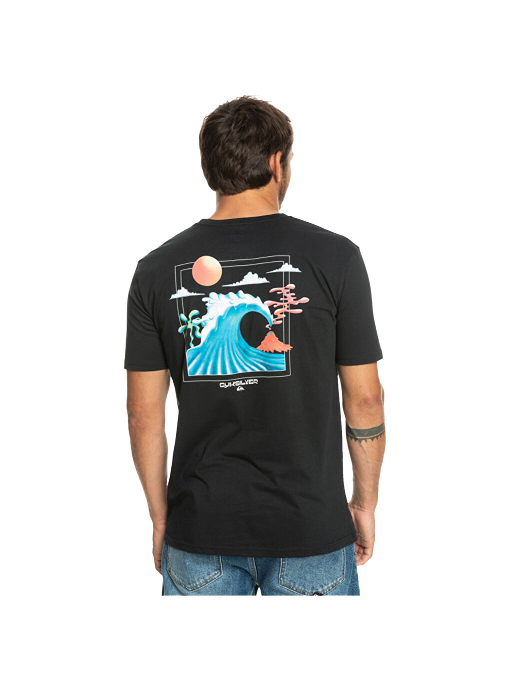 Oceanbed Erkek Siyah Tişört-2