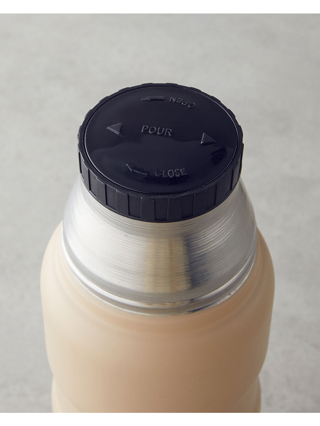 Kahverengi Good Mood HeatLock Çelik Bardaklı Termos 500 ml Sütlü Kahve-2