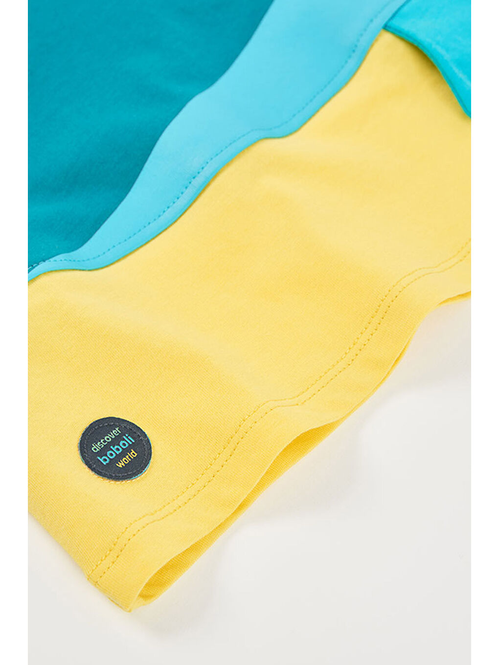 Sarı Köpek Balığı Desenli Tshirt 2-6 Yaş sarı-4