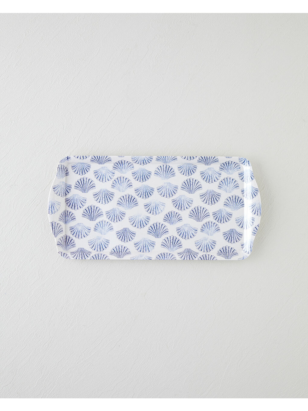 Seabreeze Melamin Tepsi 37x18 cm Mavi - Yeşil