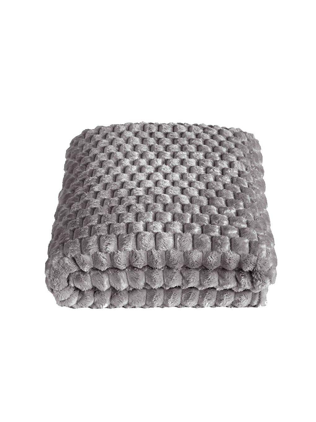 Antrasit Star Çift Kişilik Battaniye 180x220 cm-4