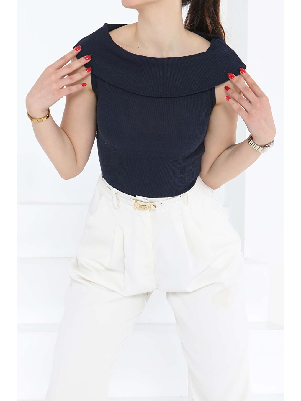 Madonna Yaka Bady Lacivert - 27138-3