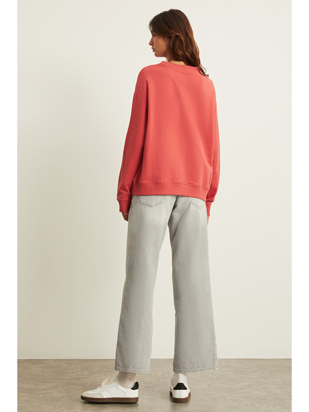 Ronja Kadın Kırmızı Sweatshirt-4
