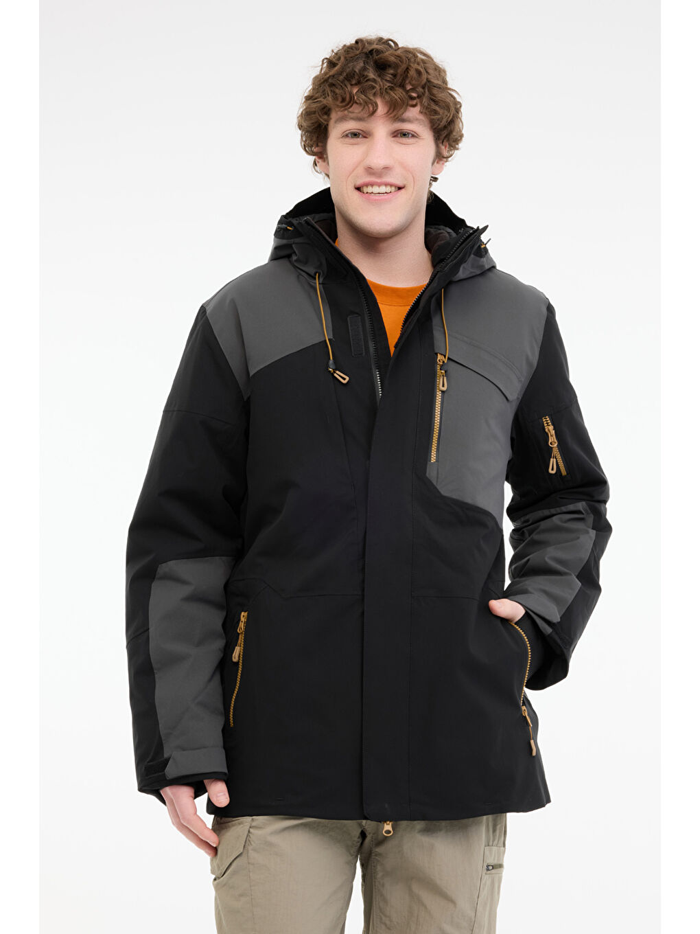 ML ASHITON 2LE-92 4PR Siyah Erkek Kısa Kaban