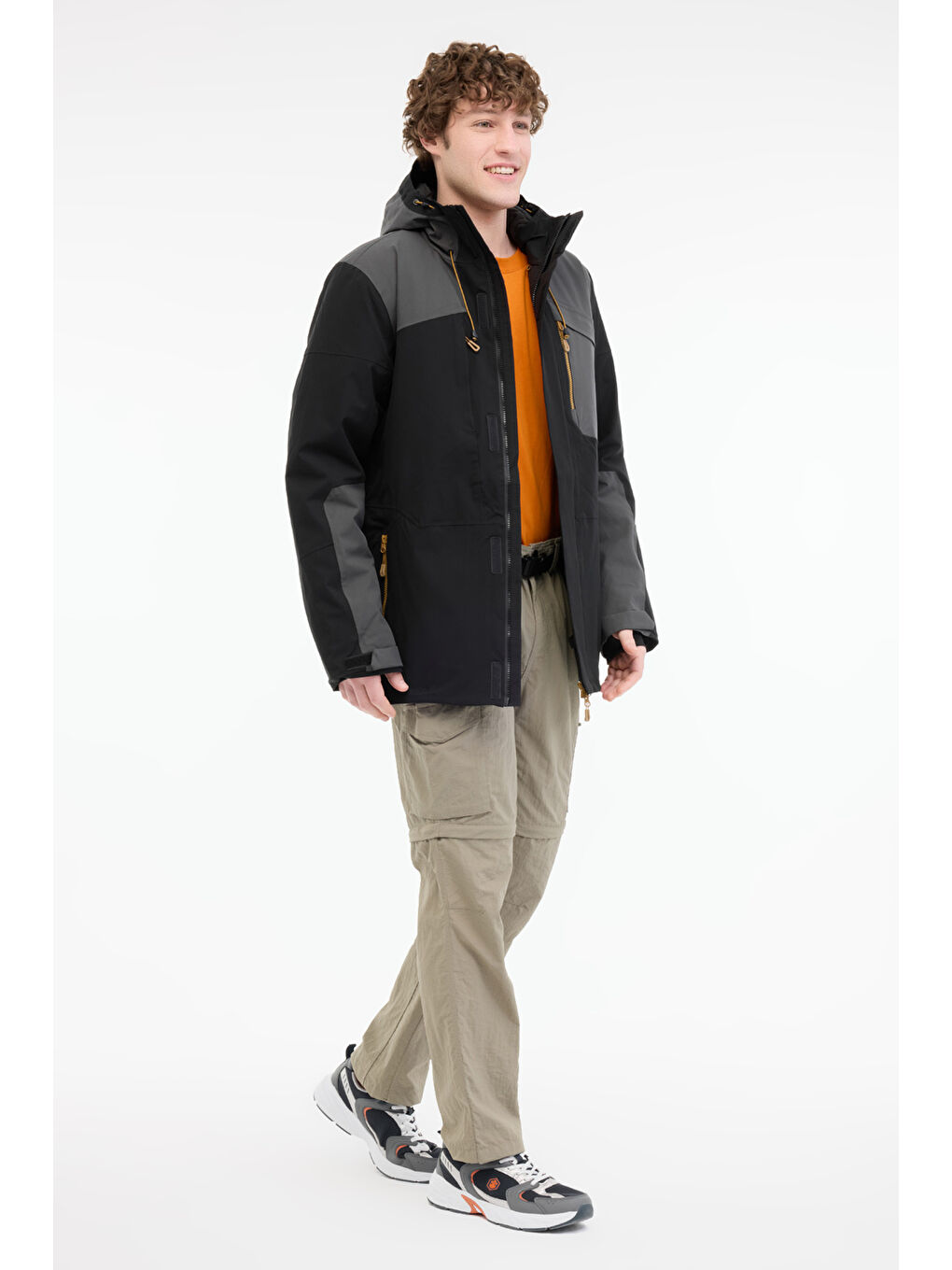 ML ASHITON 2LE-92 4PR Siyah Erkek Kısa Kaban-2