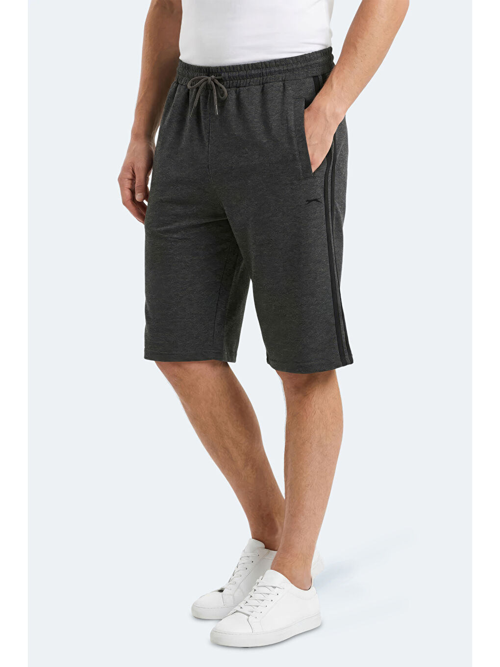 NEYRA Erkek Kapri Koyu Gri Şort