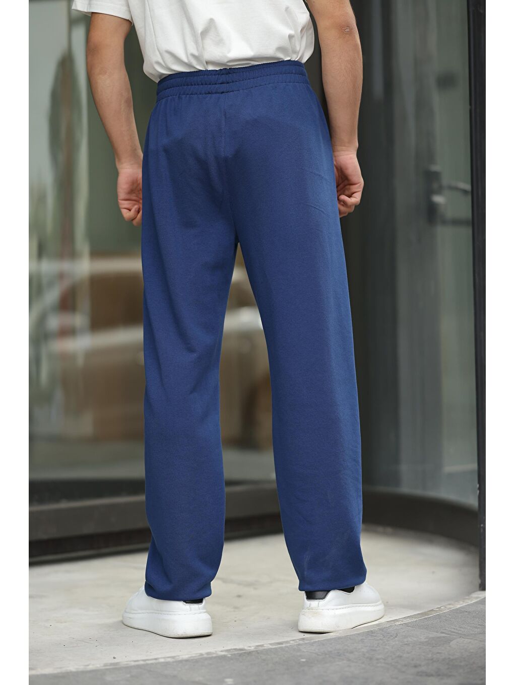 Lacivert Rahat Kesim Erkek Eşofman Altı E6560-6