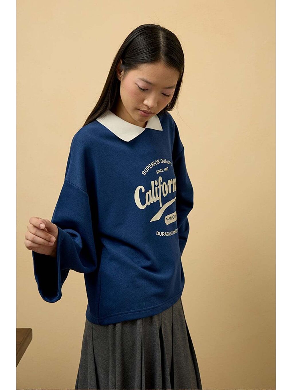 İndigo California Baskılı 3 İp-2