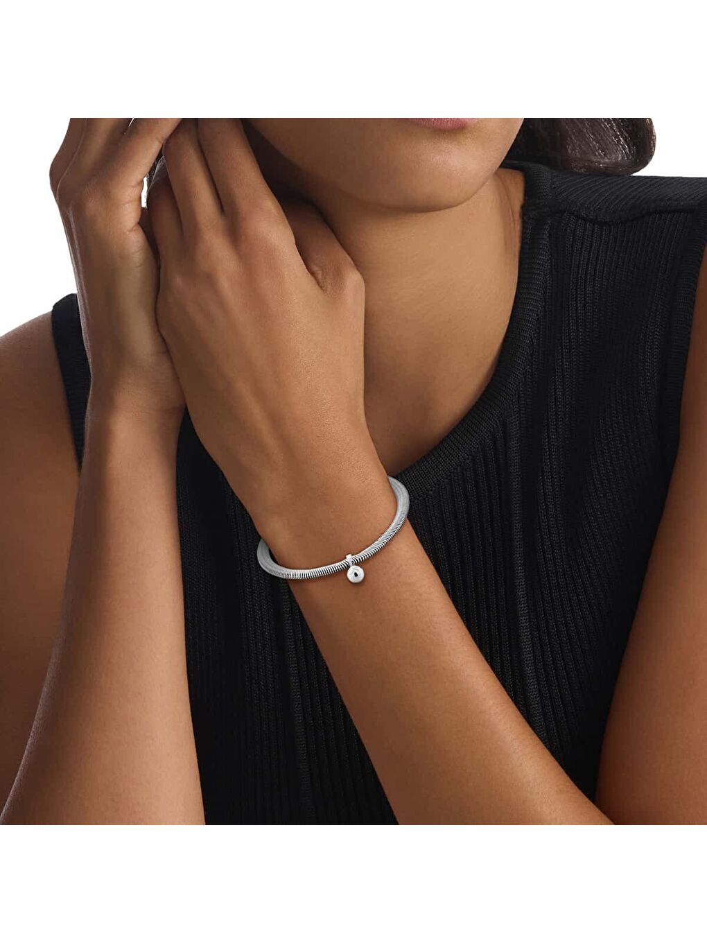 Gri CKJ35000958 Kadın Bileklik-2