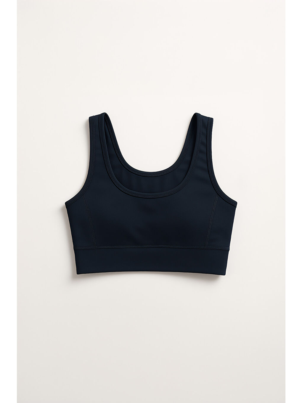 Lacivert Kalın Askılı Toparlayıcı Spor Büstiyer-2