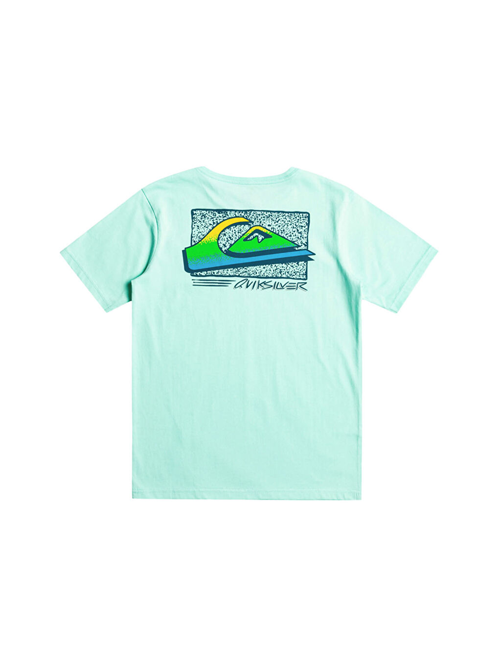 Yeşil Retro Fade Yth Erkek Çocuk Renkli Tişört-2