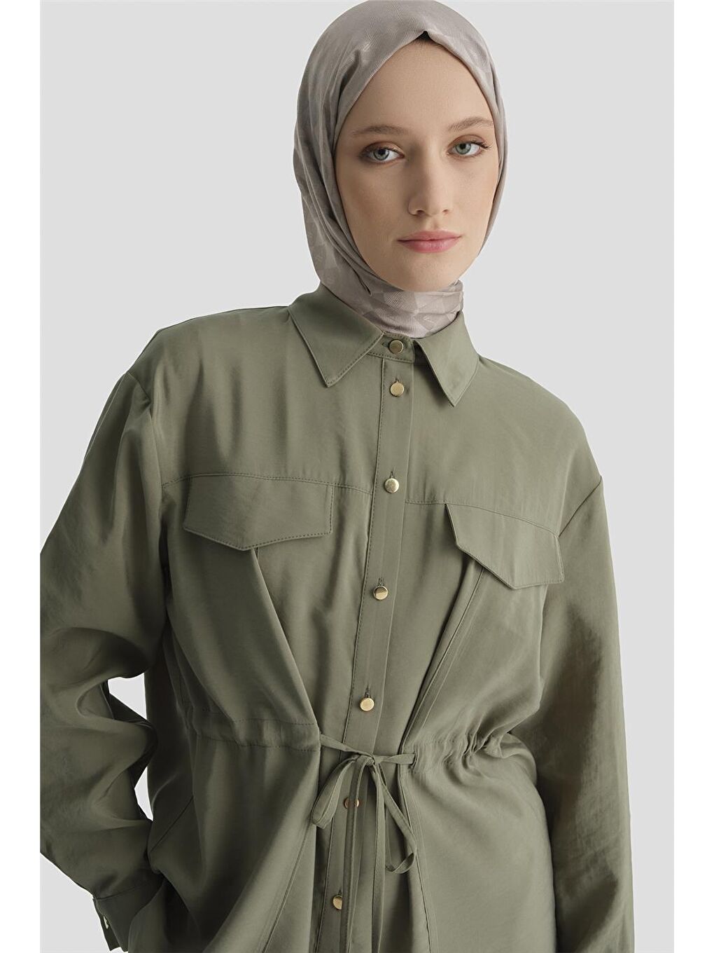 Cepli Pantolon Takım Haki-1