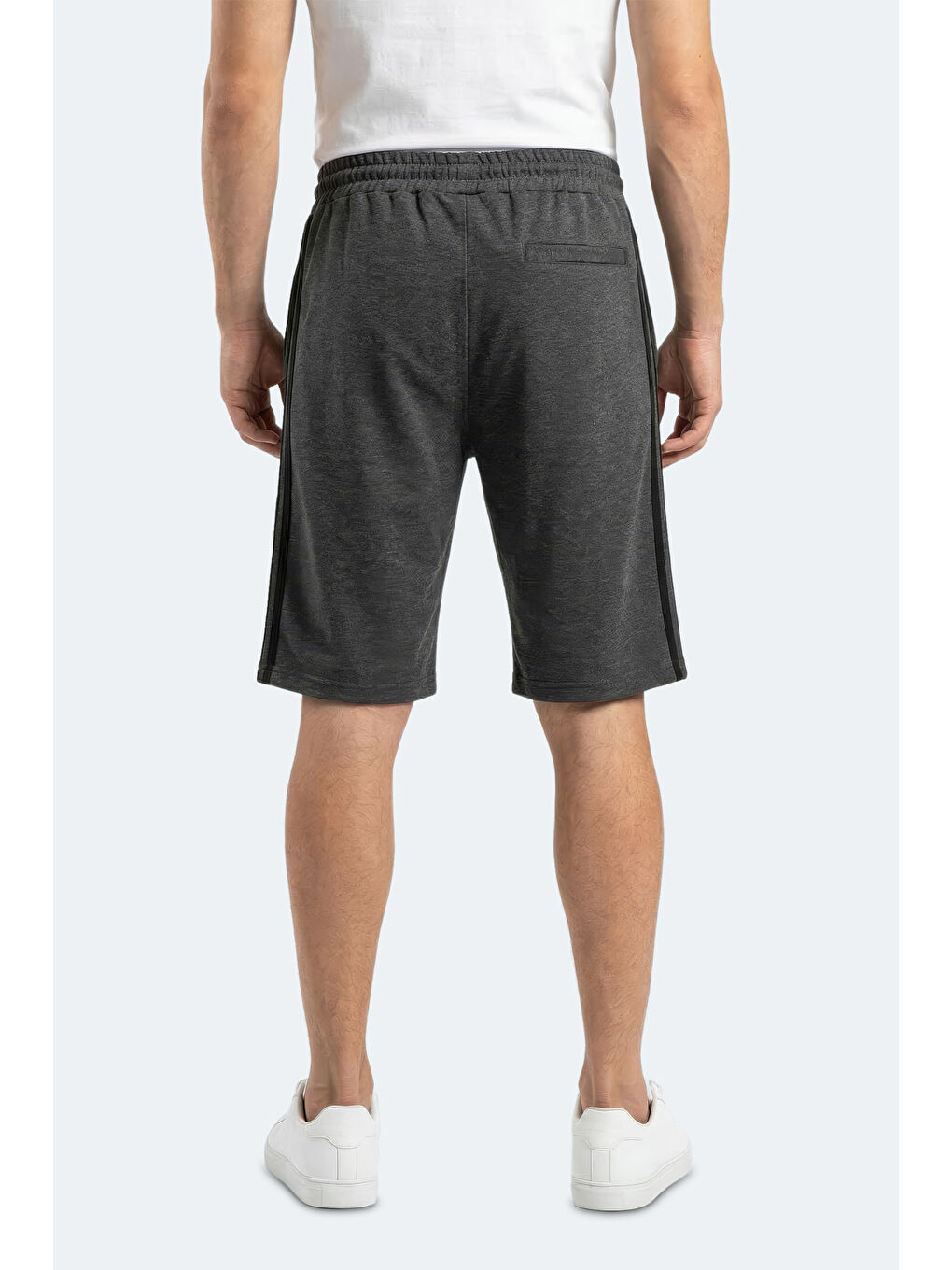 NEYRA Erkek Kapri Koyu Gri Şort-5