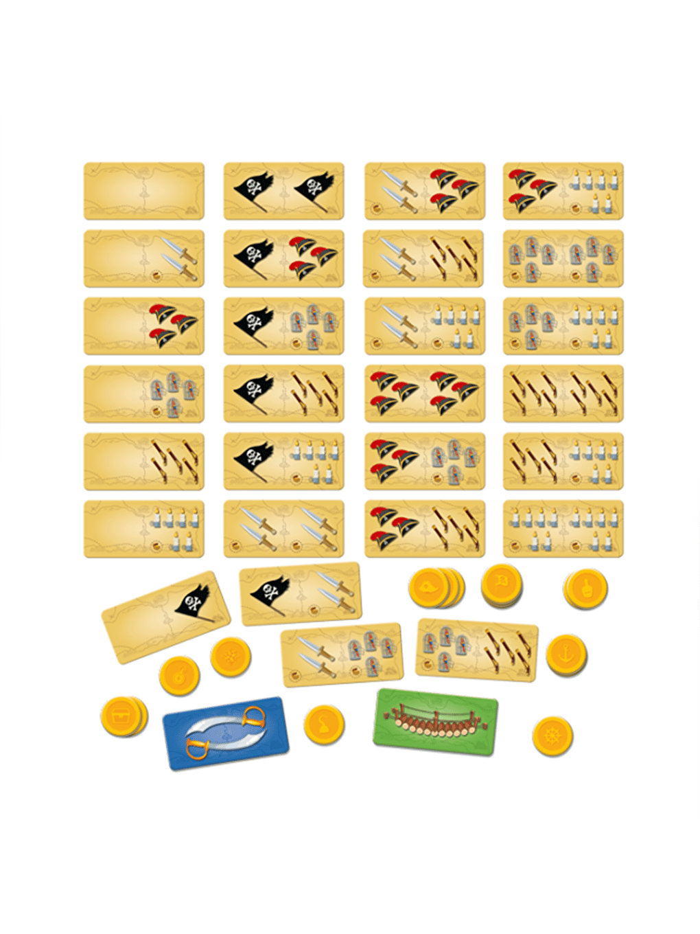 Ludattica Renksiz Domino Oyunu - Korsanlar - 1