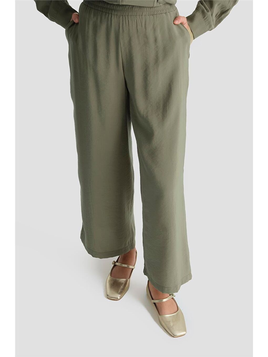 Cepli Pantolon Takım Haki-4