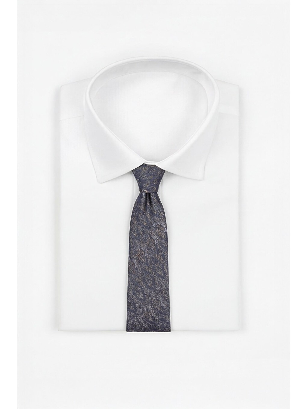Microfiber Kravat Lacivert-2