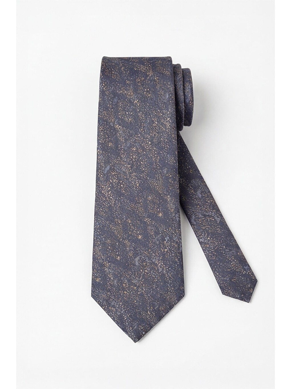 Microfiber Kravat Lacivert-3