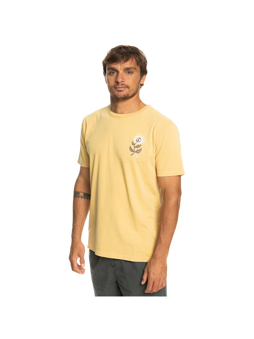 Sunbloom Erkek Sarı Tişört-1