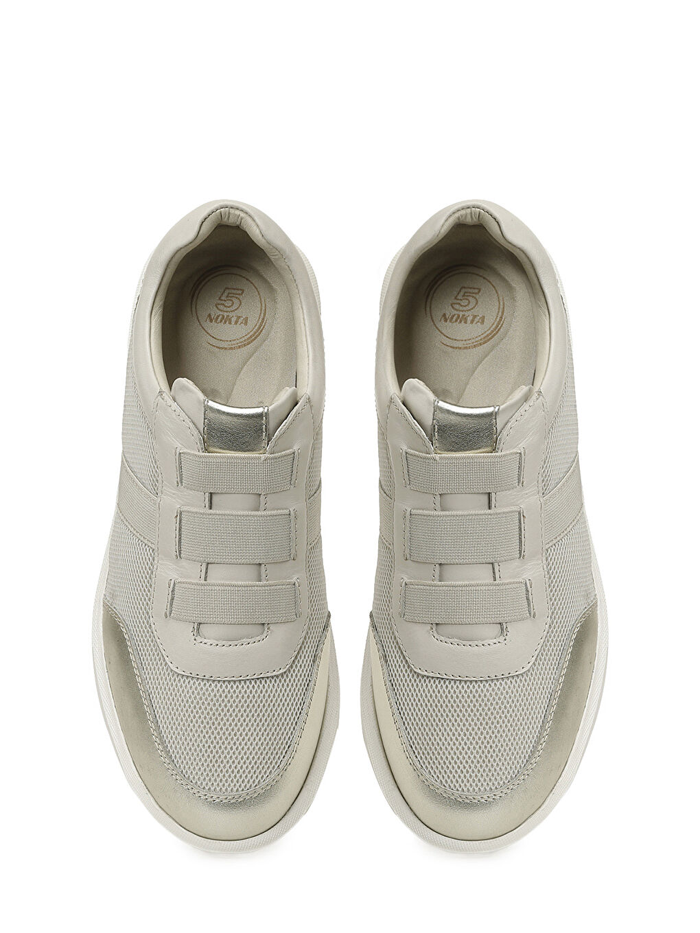 Bej 105766.Z6FX Altın Kadın Comfort Ayakkabı-3