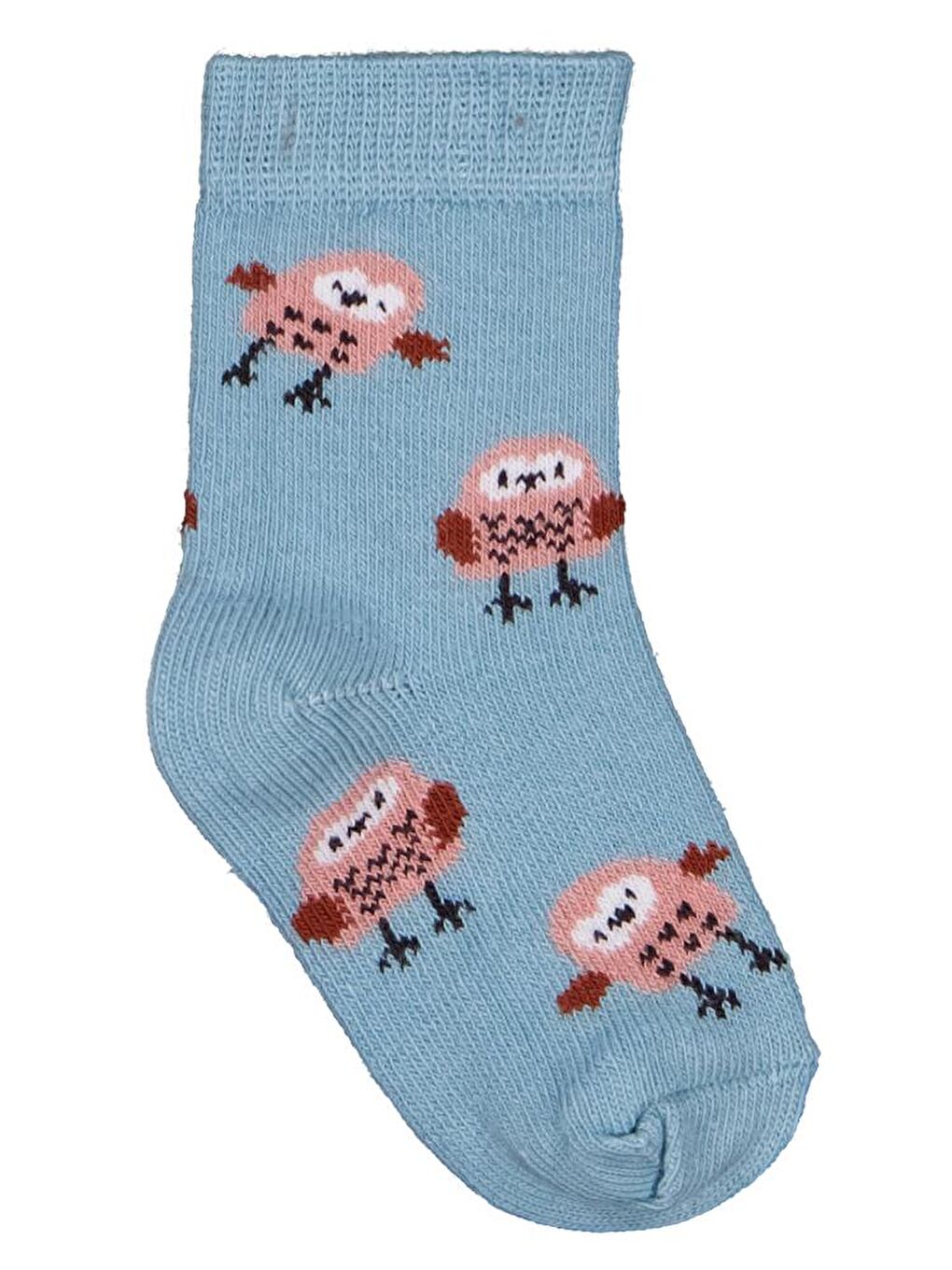 Beyaz Baby Cute Bird 3'lü 6- Bebek Kız Çorap Set-1