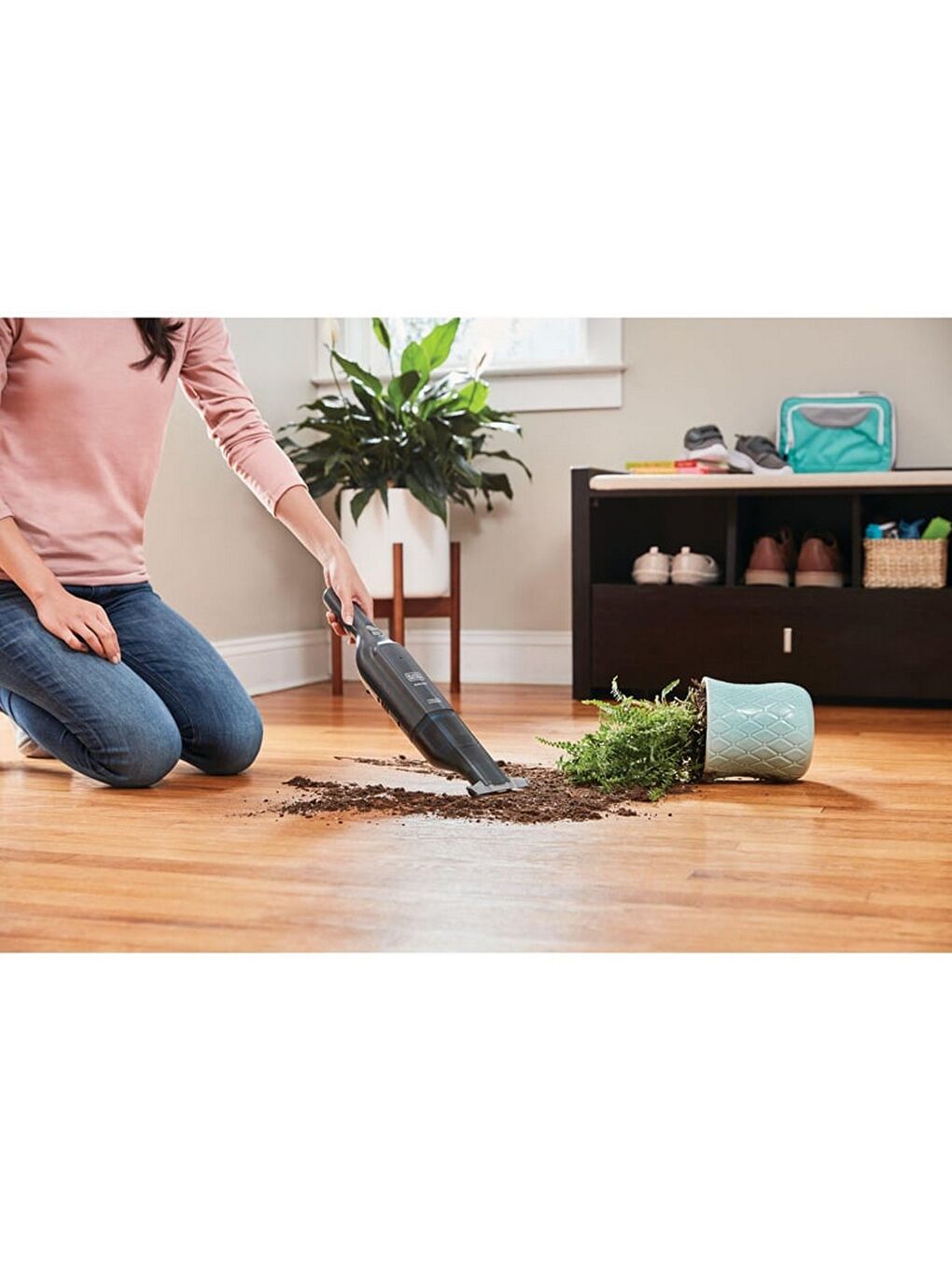 12V Şarjlı El Süpürgesi - HLVC320B11-QW-8