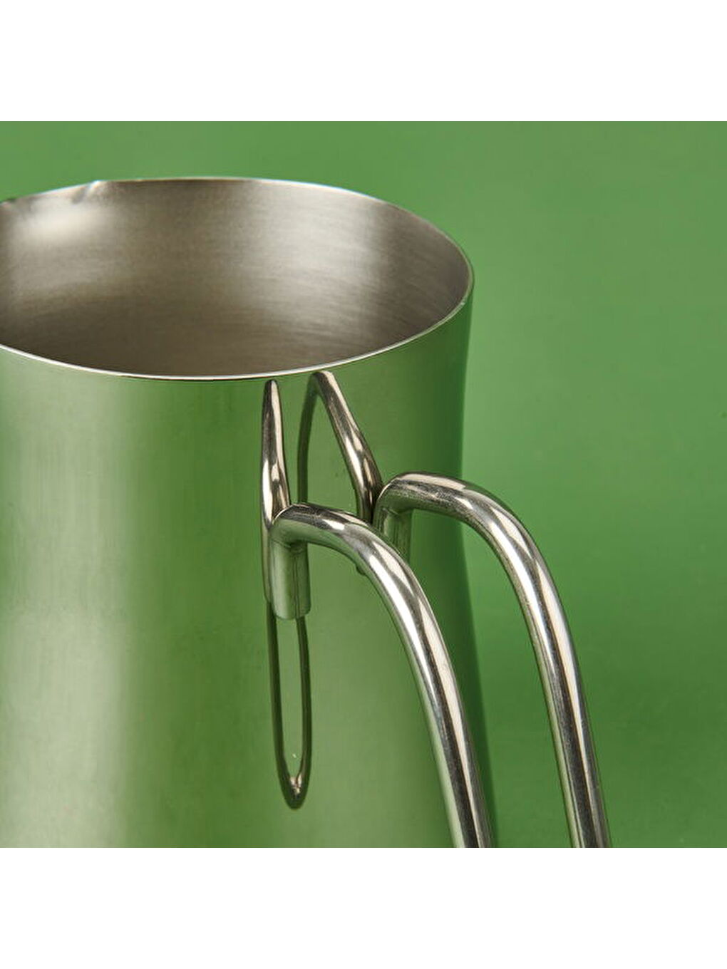 Allora Paslanmaz Çelik Sütlük - Gri - 800 ml-3