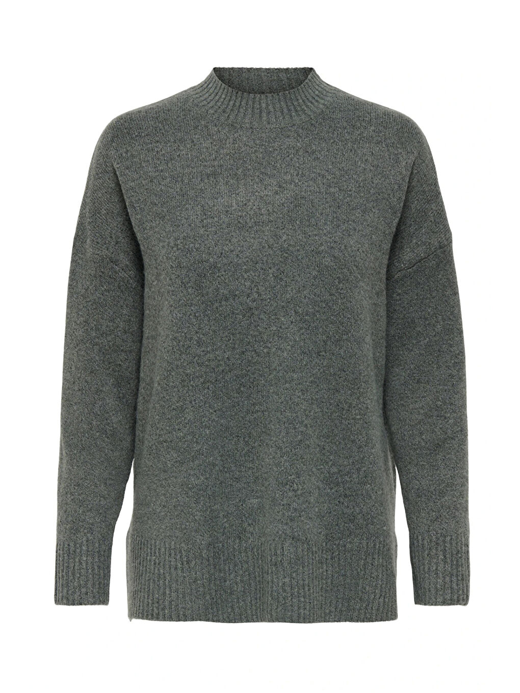 Yeşil Onlhazel Oversize Fit Balıkçı Yaka Örme Kadın Kazak 15352853-2