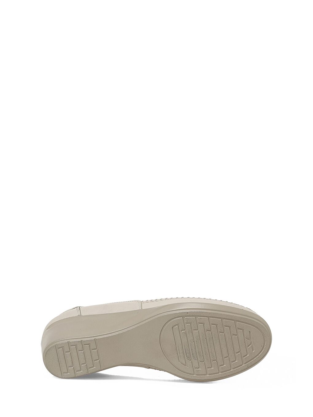 Bej 105754.Z6FX Gri Kadın Dolgu Ayakkabı-5