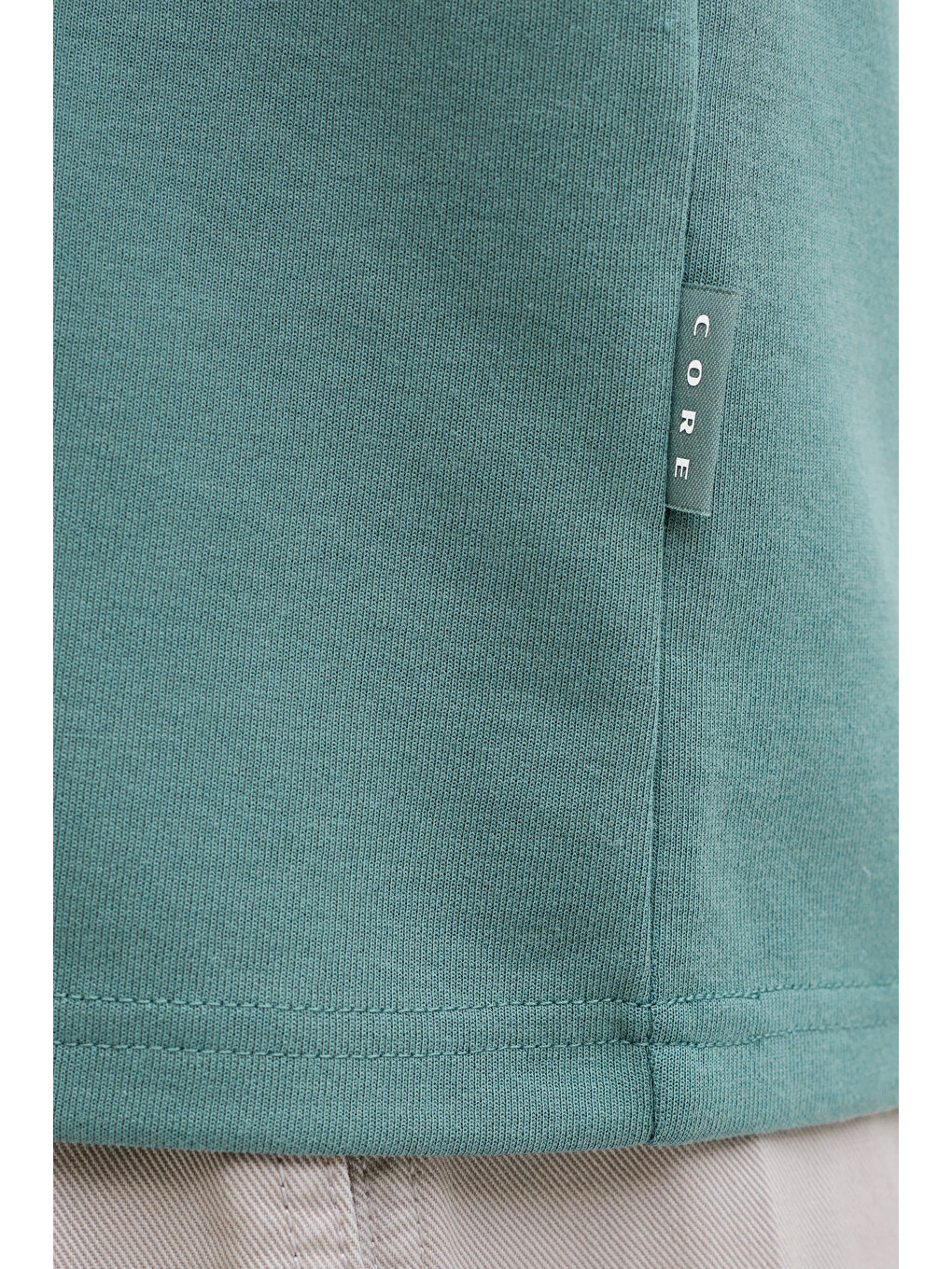 Petrol Core Jcofusion Logo Baskılı Pamuk Karışımlı T Shirt 12289880-4