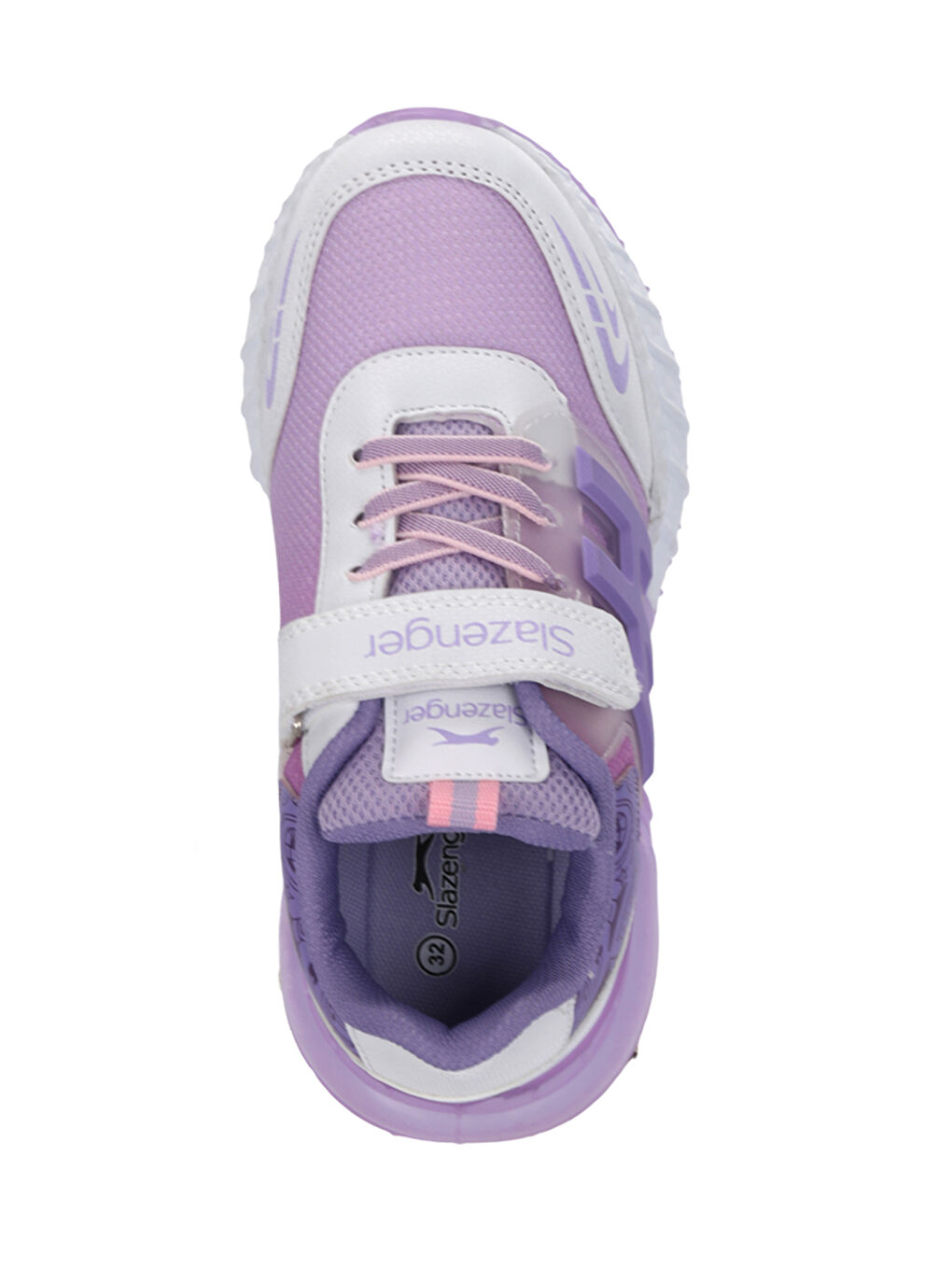 ENZO F Kız Çocuk Pembe / Mor Günlük Spor Ayakkabısı-4