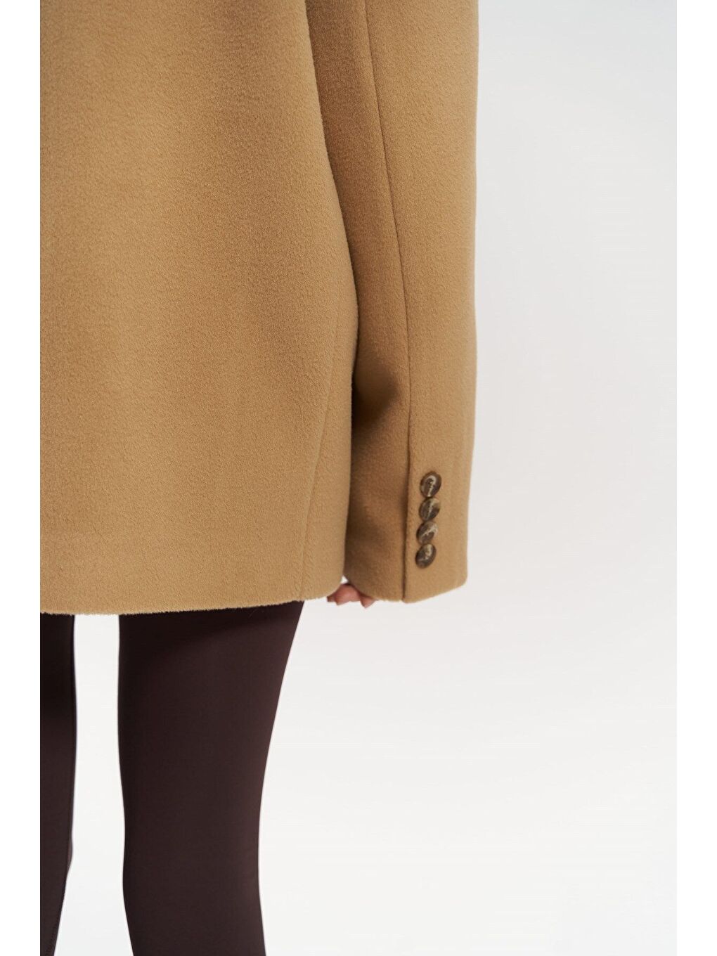 Kahverengi Howell Taba Blazer Ceket-5