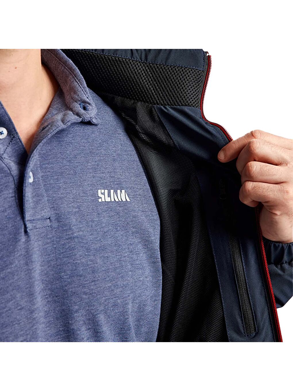 Lacivert Deck Lgt Wp Erkek Mavi Ceket-2